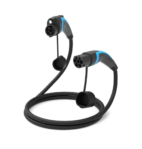 IP55 IK08 SAE J1772 AC Charging Cable Single & Dual Gun 16A 32A for USA Canada EV Charging Station