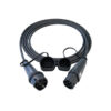 主图2 IP66 CE Type2 AC Dual Gun EV Charging Cable 16A 32A EN62196 For European Charging Station