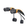 Type 2 AC Dual Gun Charging Cable 16A 32A 7kW 22kW CE Certified EV Charger Cord for European Market