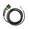Type 2 AC Dual Gun Charging Cable 16A 32A 7kW 22kW CE Certified EV Charger Cord for European Market