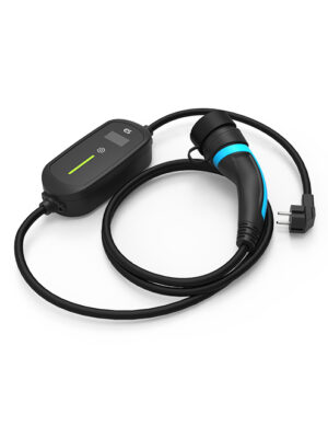 主图1 3.5kW/7kW Universal Portable EV Charger 16A 32A Multi-Standard IP67 IK08 Waterproof Compatible with EU Type2 US J1772 GB/T Portable Charging Cable for Global Market