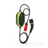 Multi-Standard Portable EV Charger 6A-32A 11kW-22kW IP67 IK10 with APP Scheduled Charging & Aviation Plug